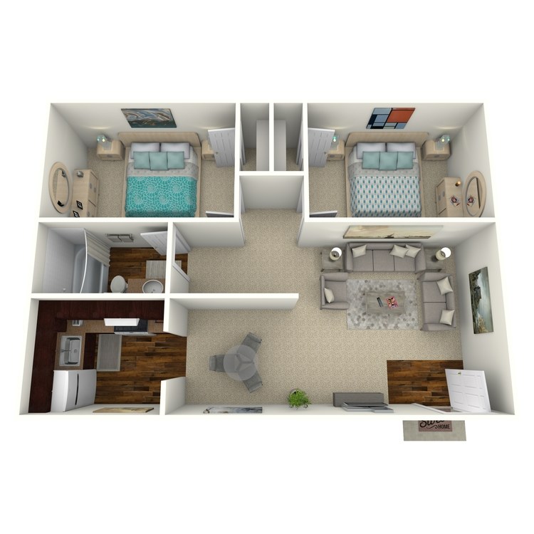 Floor plan image of B-1