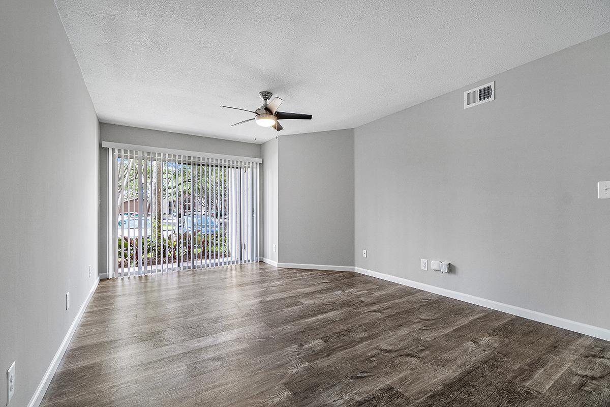 a room with a wooden floor