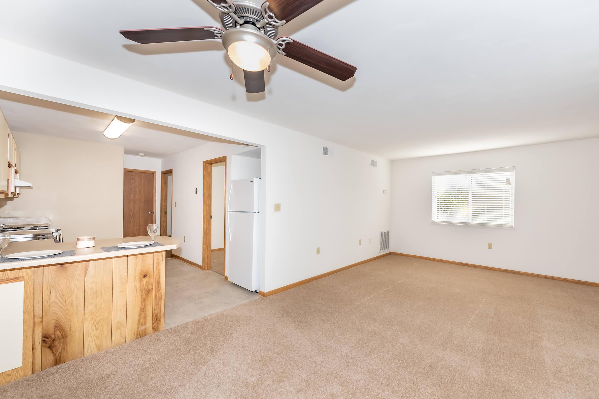 a room with a wooden floor