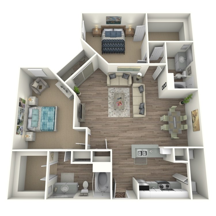 Floor plan image of B4