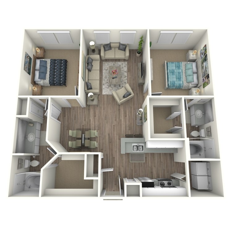 Floor plan image of B2
