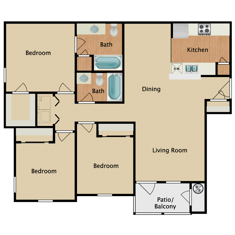 Floor plan image of C1