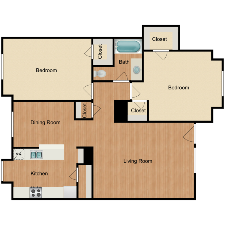 Floor plan image of Mayakoba