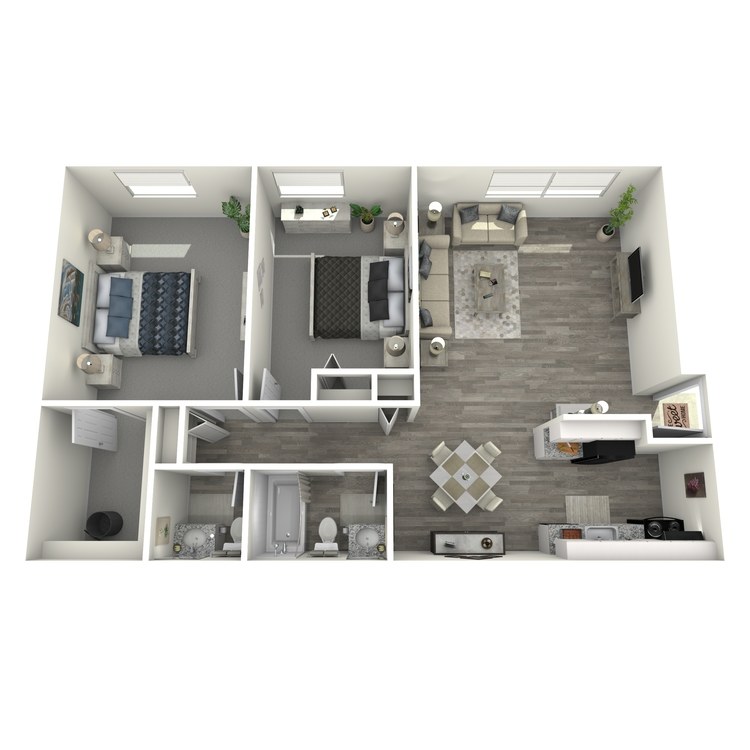 Floor plan image of B2