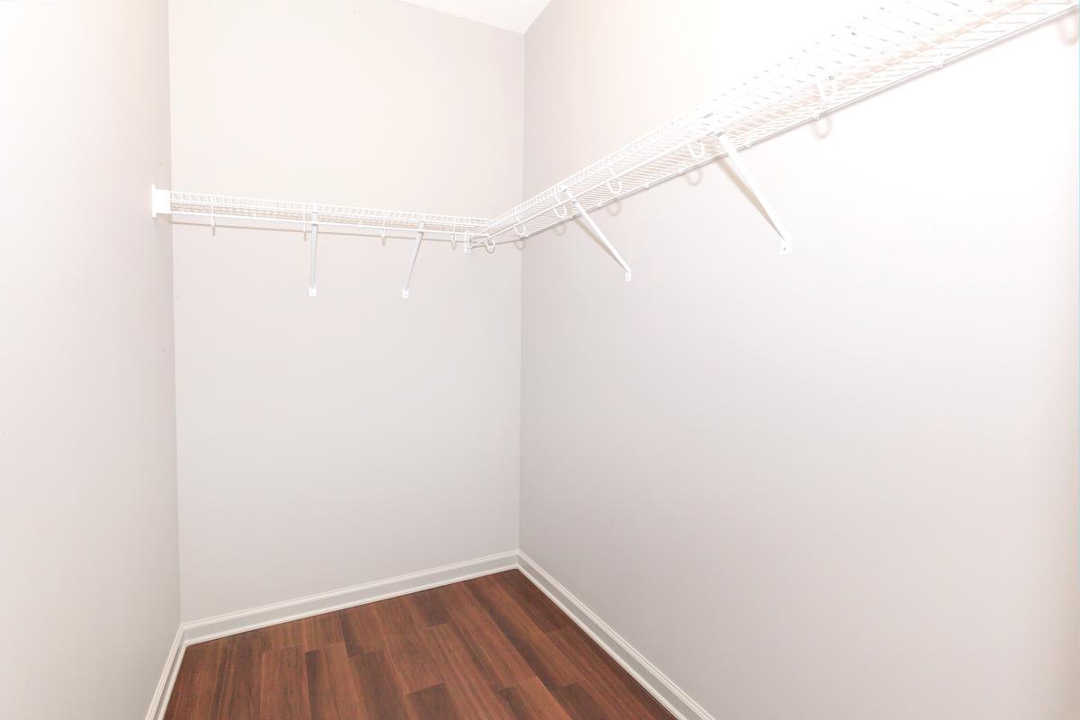 Walk in Closet in Studio floor plan