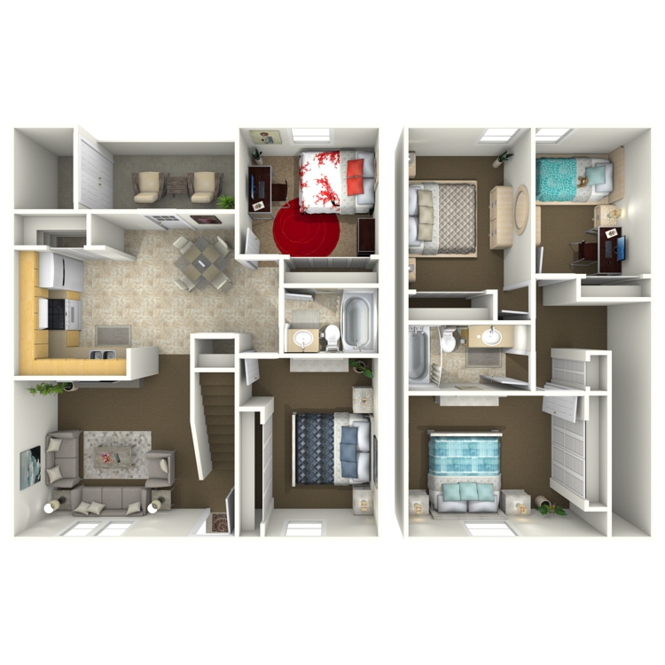 Floor plan image of 5 Bed 2 Bath