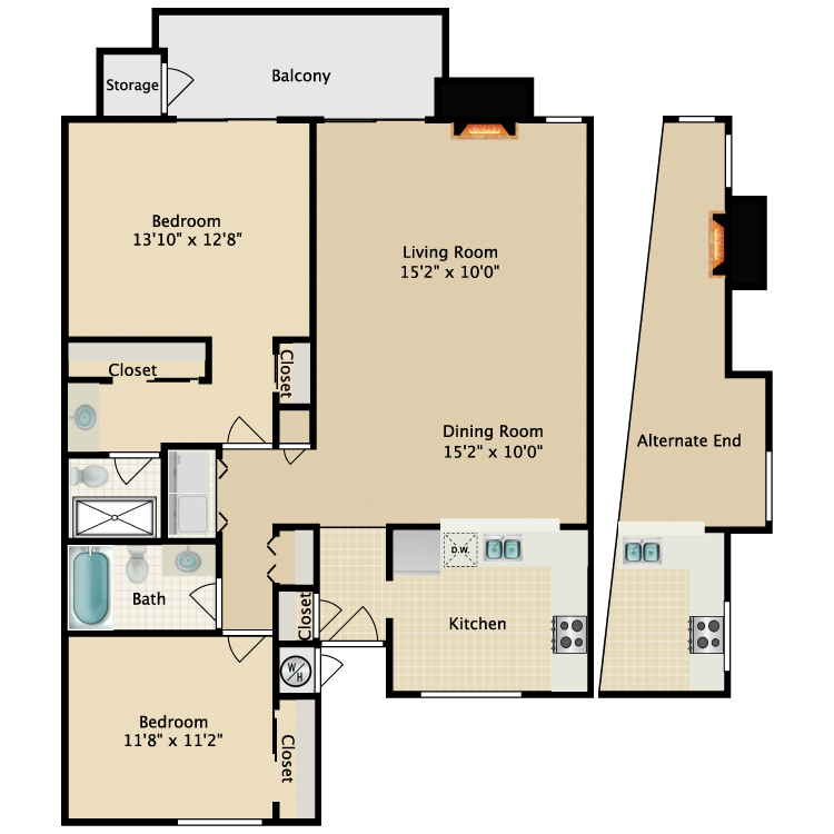 Floor plan image of Shoreline