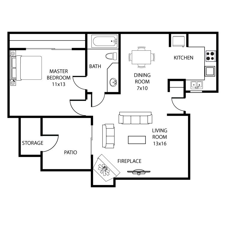 Floor plan image of Aspen