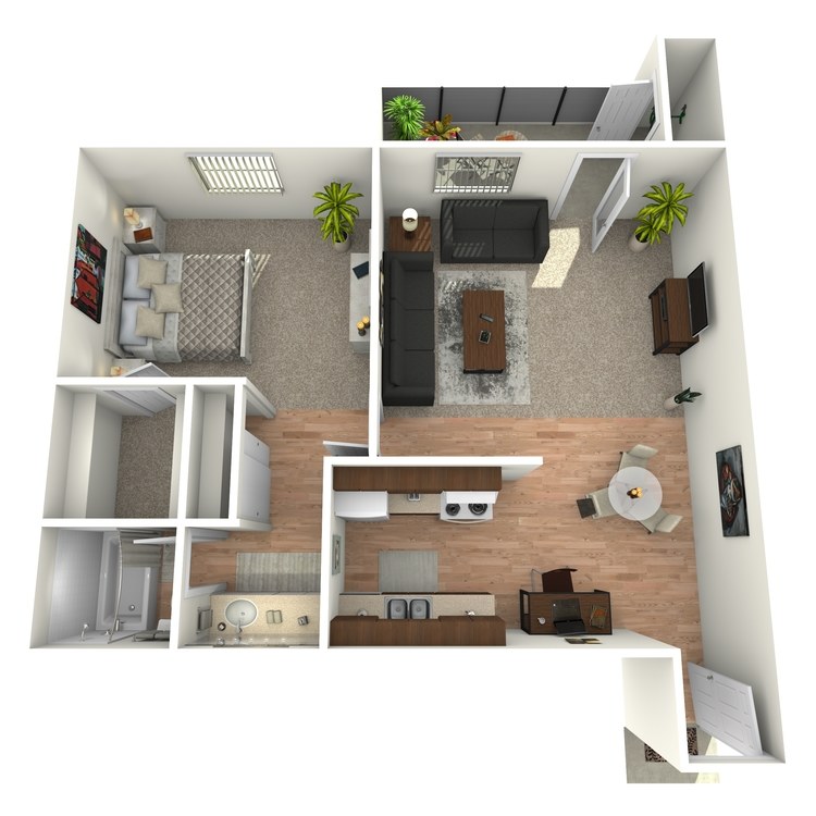 Floor plan image of Plan B
