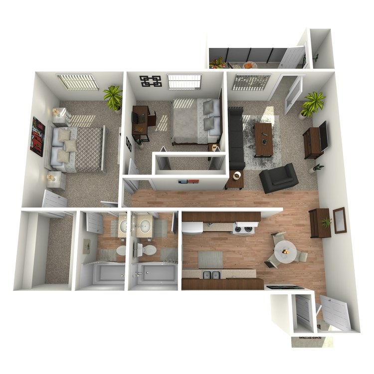 Floor plan image of Plan C