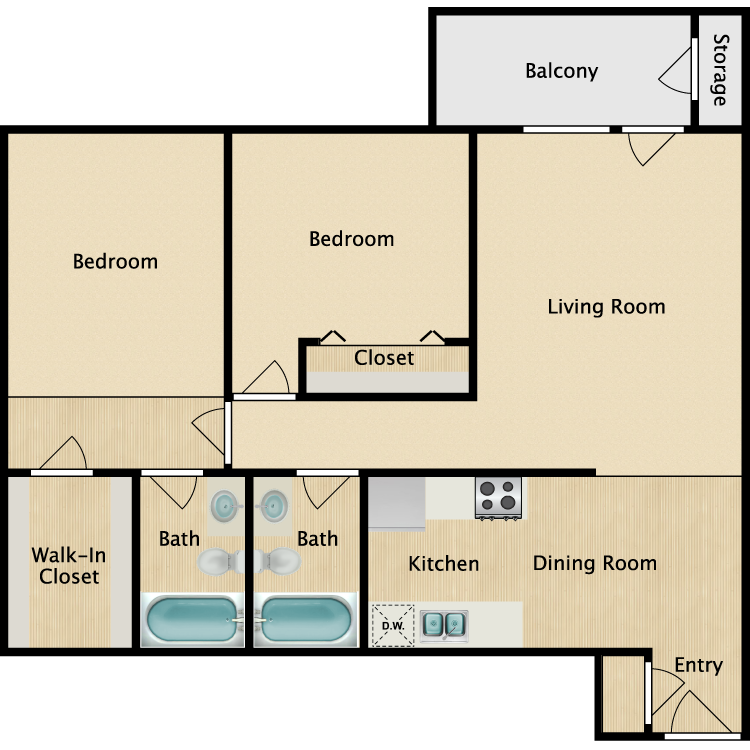 Floor plan image of Plan C
