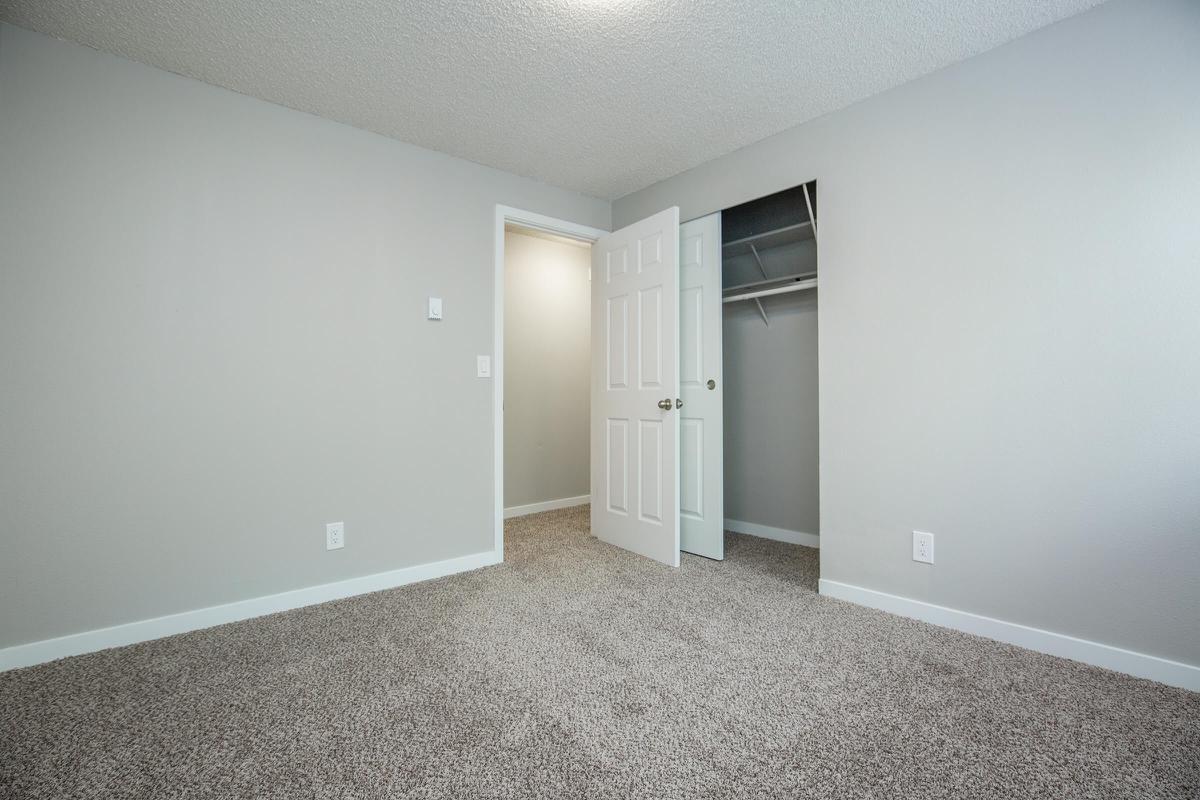 a room with a wooden floor