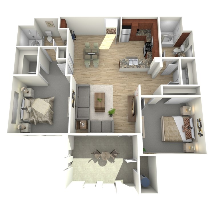 Floor plan image of B4