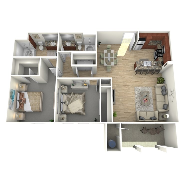 Floor plan image of B3