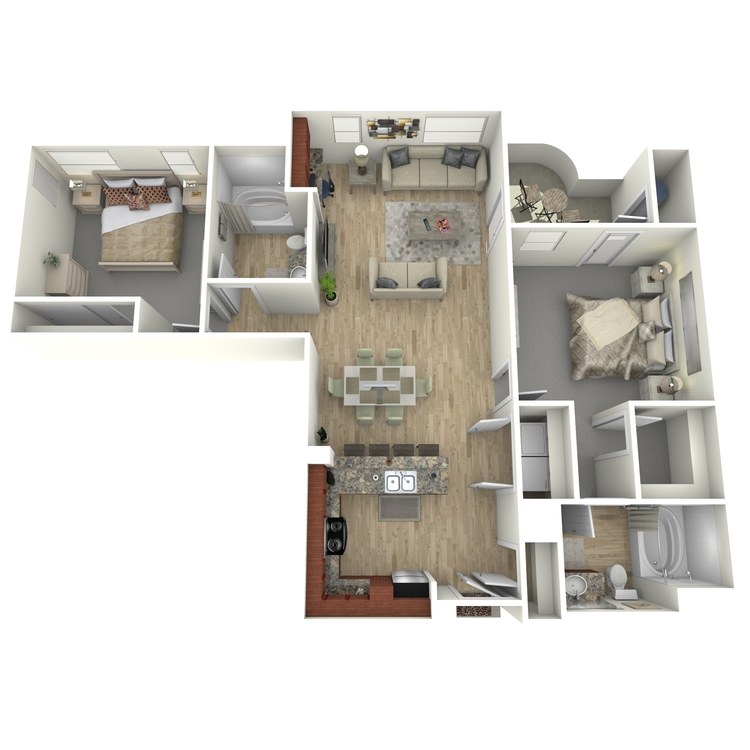 Floor plan image of B6