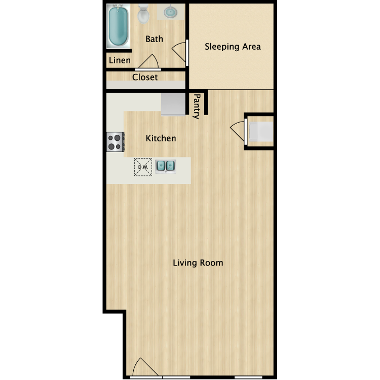 Floor plan image of Loft 22