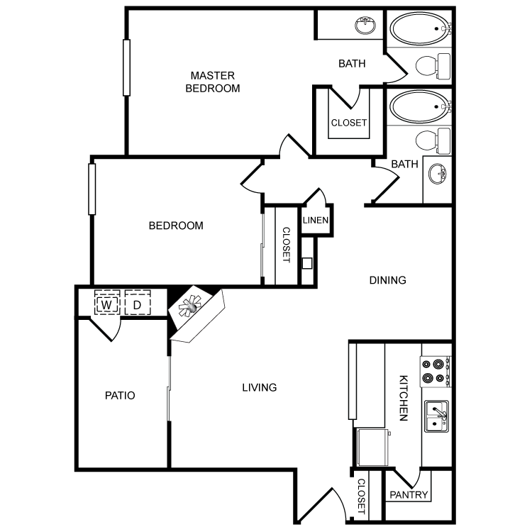 Floor plan image of Evergreen