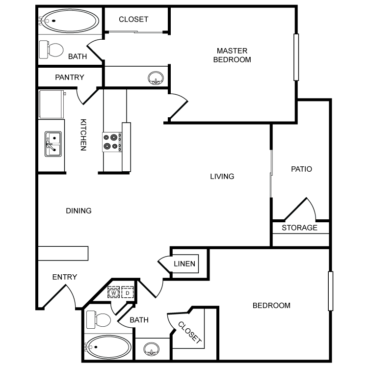 Floor plan image of Spruce