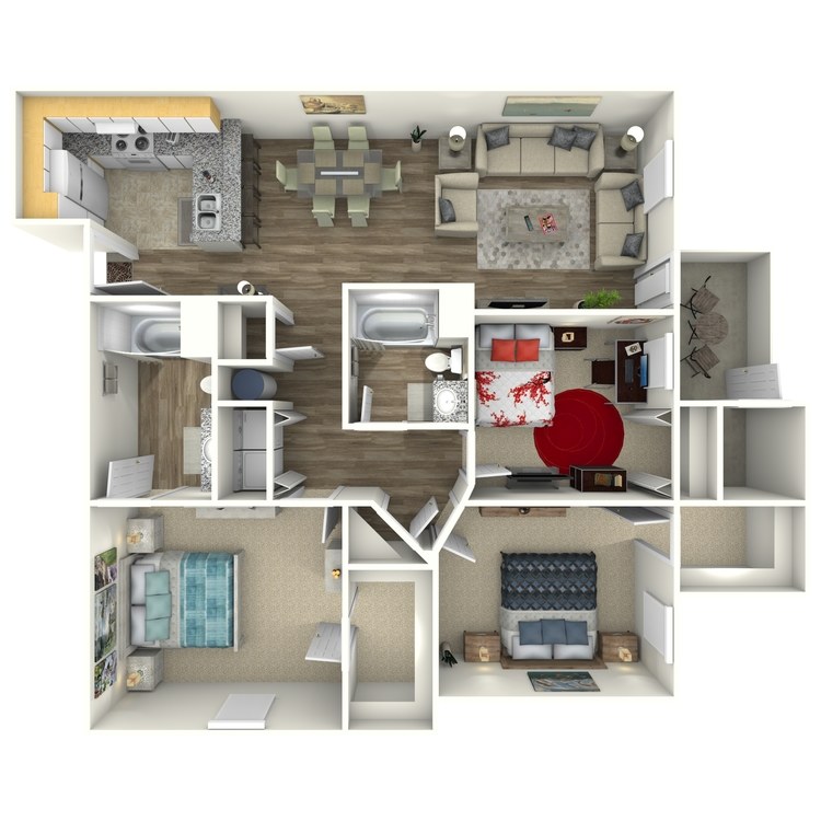 Floor plan image of C1