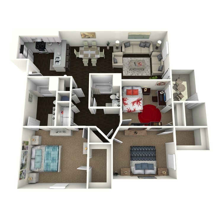 Floor plan image of C1R