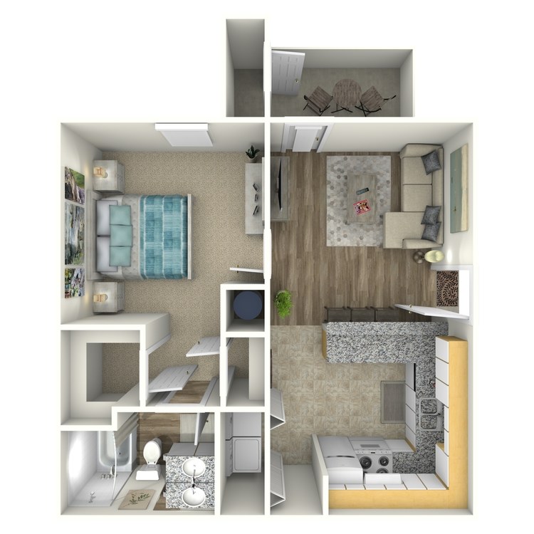 Floor plan image of A1