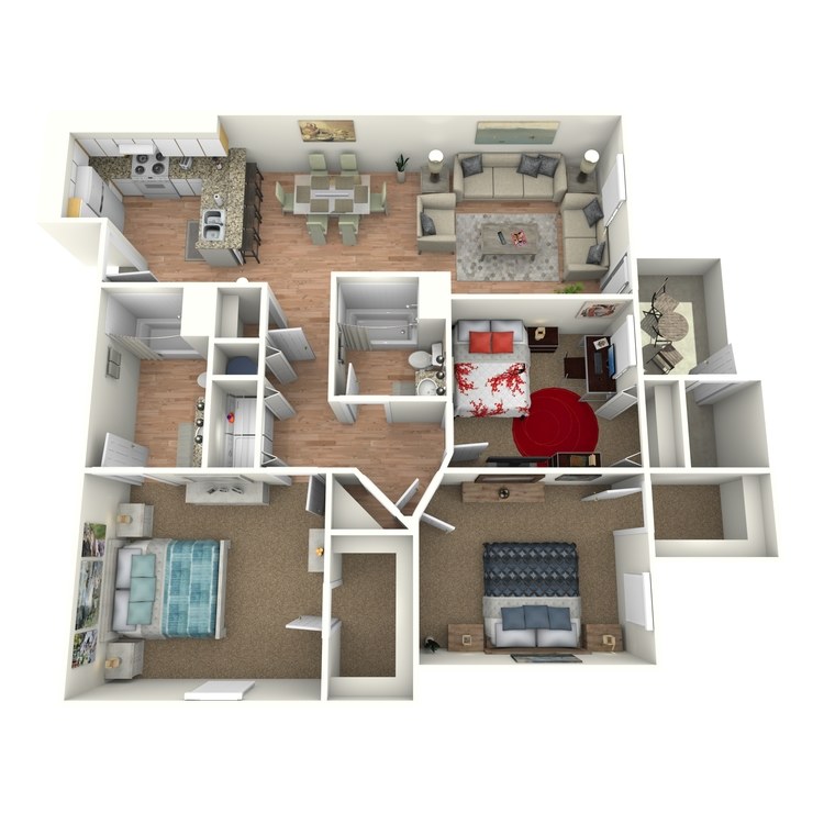 Floor plan image of C1