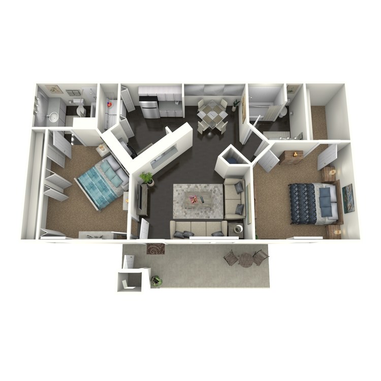 Floor plan image of B1R