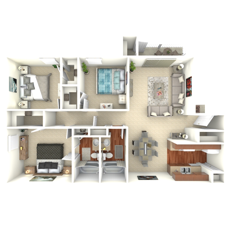 Floor plan image of C1