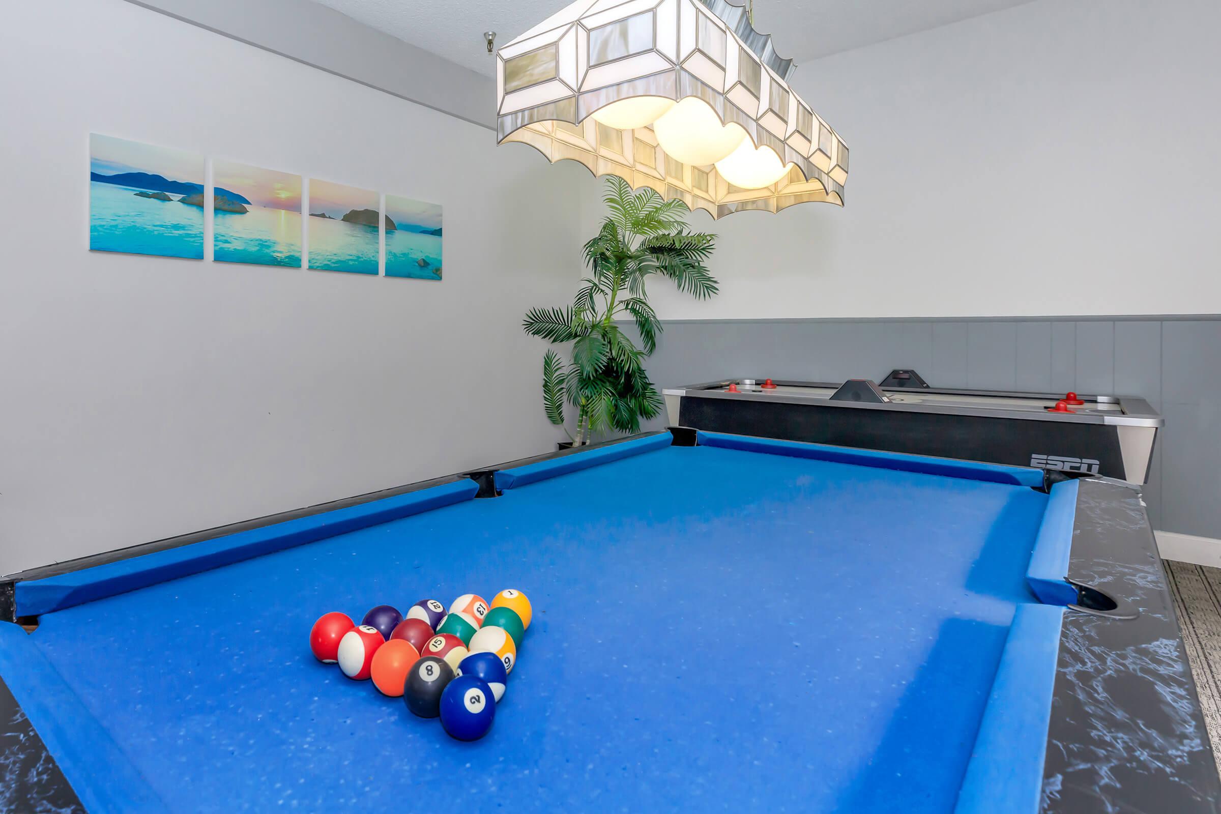 Newton Towers pool table