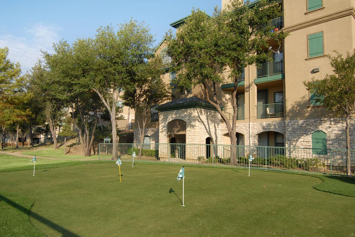 THREE PUTTING GREENS AT THE VILLAS AT BEAVER CREEK