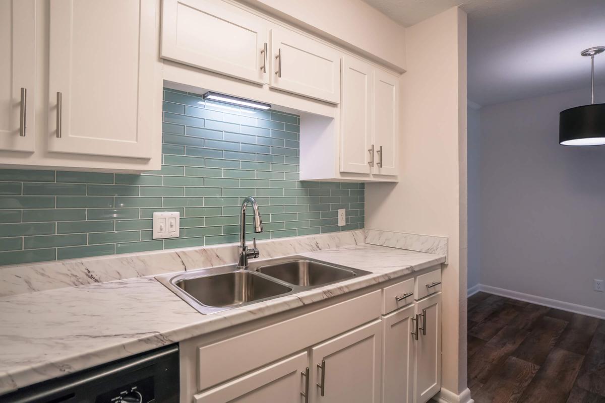 Beautiful Backsplash at Chase Cove Apartments in Nashville, TN