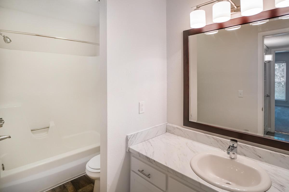 Spacious Bathroom at Chase Cove Apartments in Nashville, TN