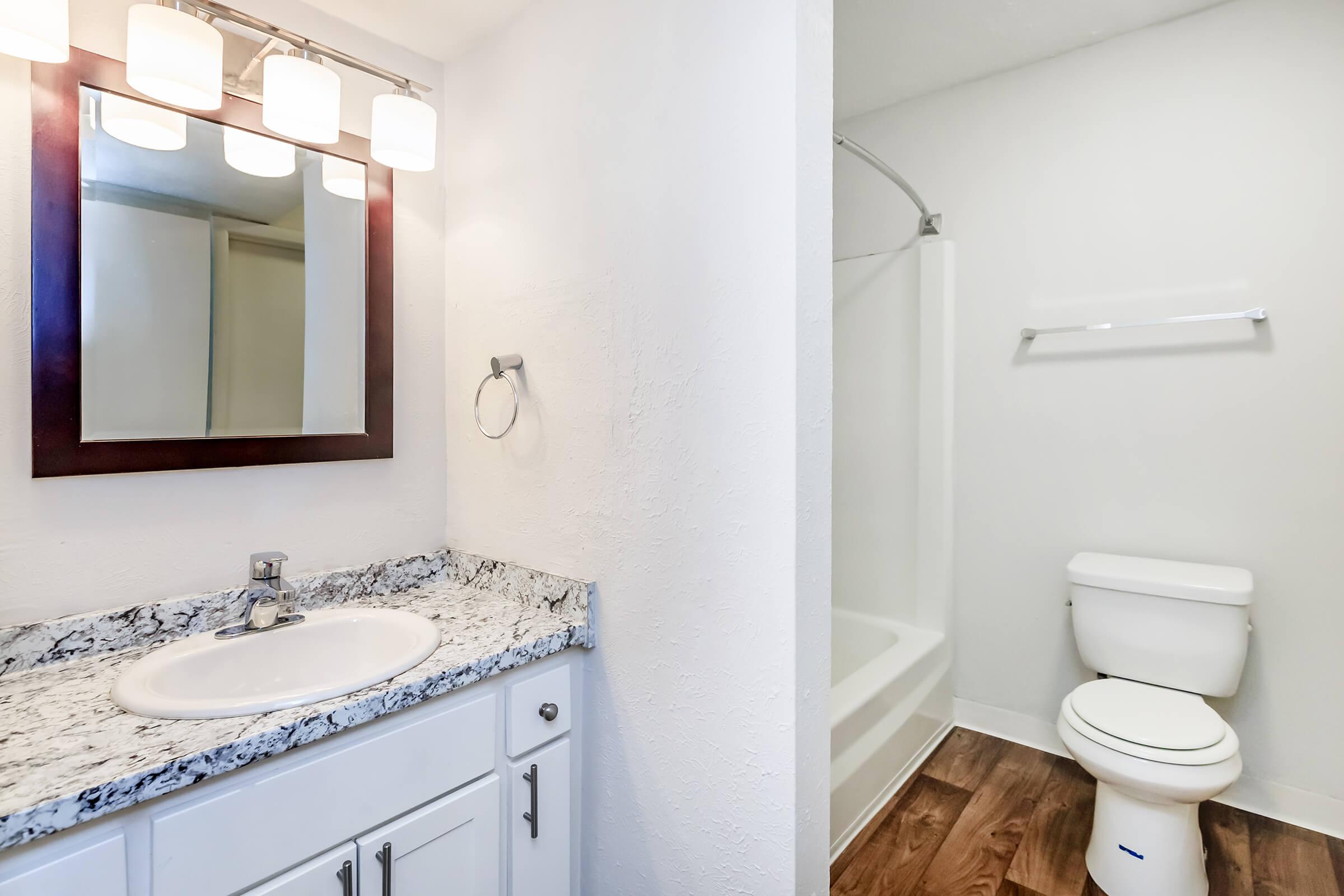 Spacious Bathroom at Chase Cove Apartments in Nashville, TN