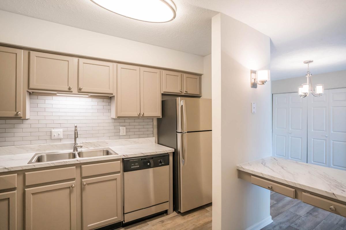 Beautiful Cabinetry at Chase Cove Apartments in Nashville, TN