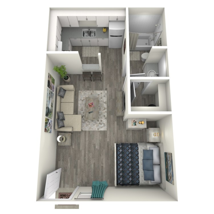 Floor plan image of Studio