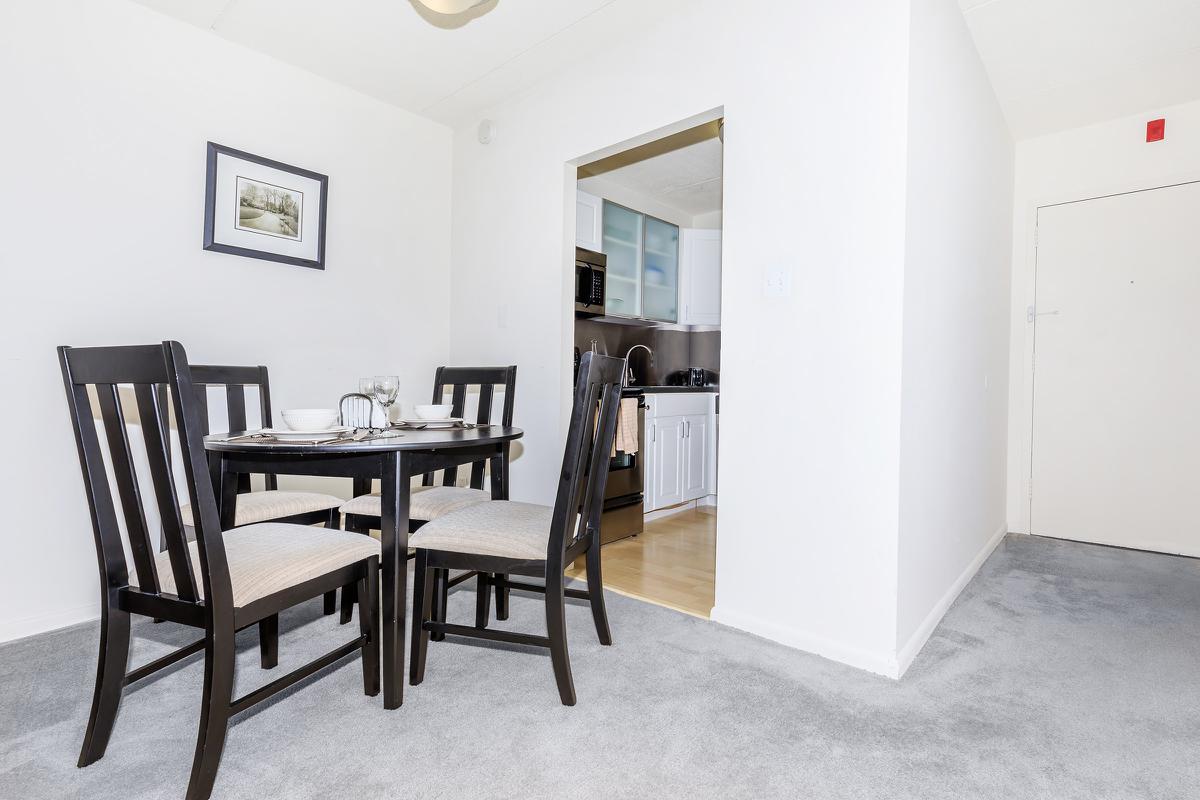 a dining room table