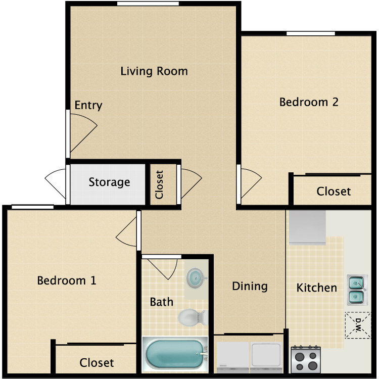 Floor plan image of Cactus
