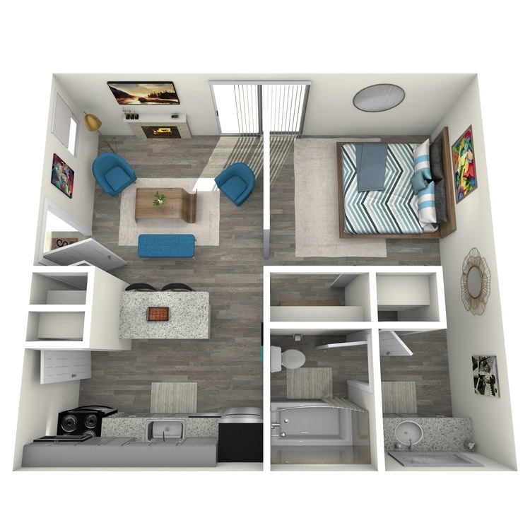 Floor plan image of A1