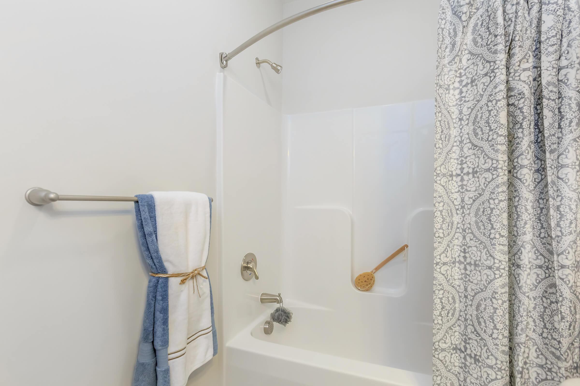 Spacious Bathrooms at Riverstone Apartments At Long Shoals in Arden, NC