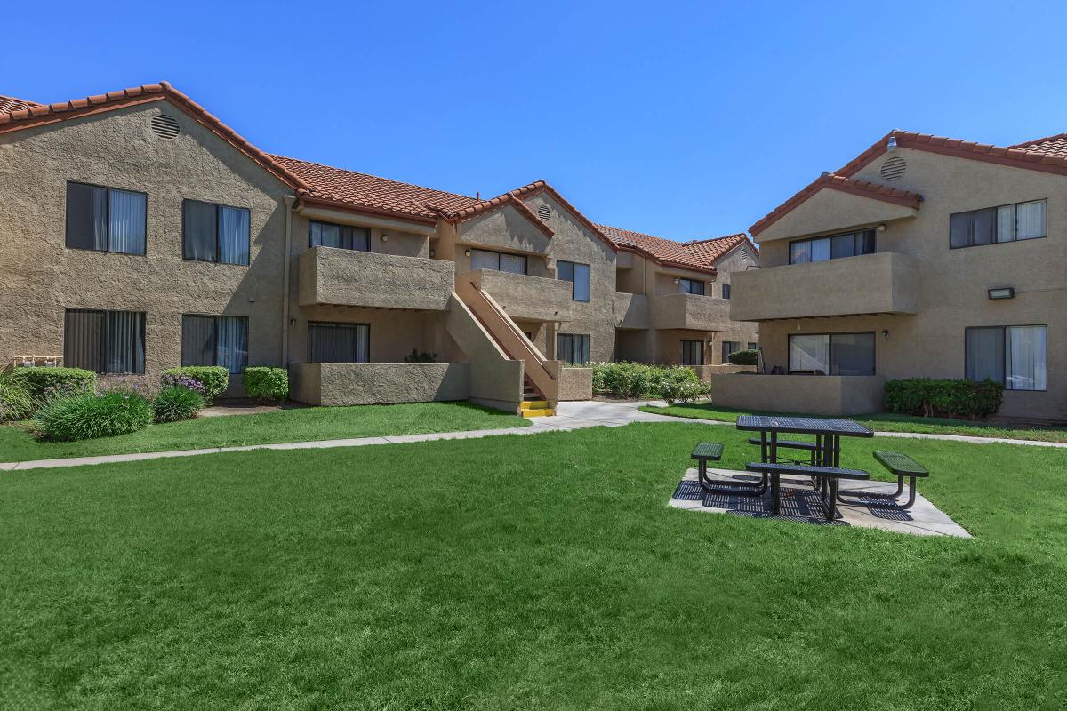 a large lawn in front of a house