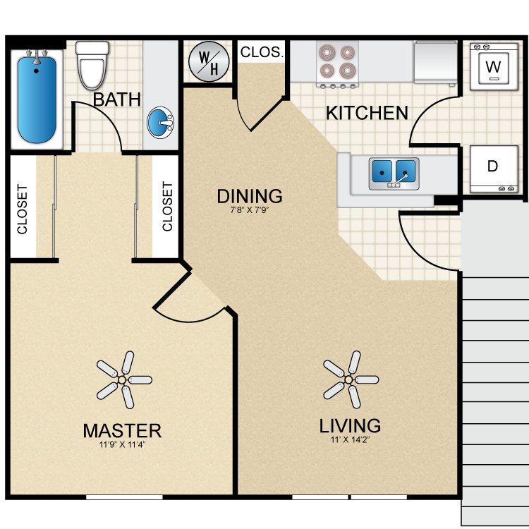 Floor plan image of Carriage House