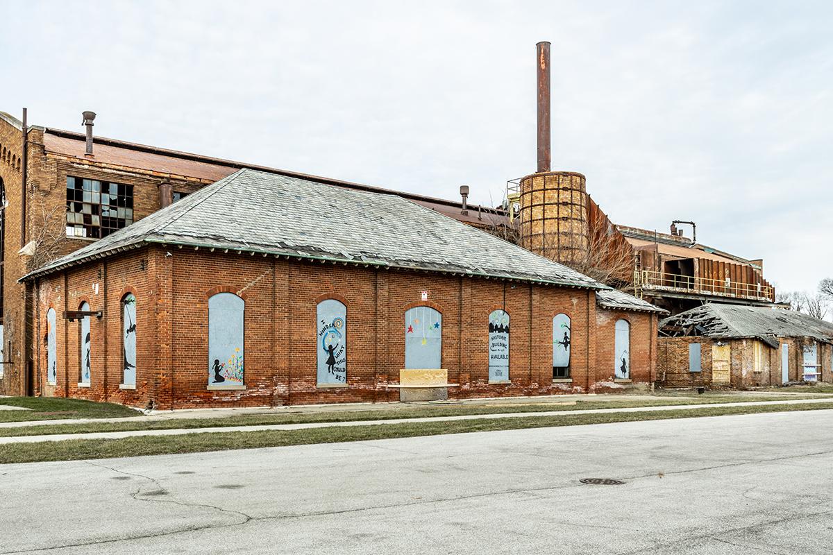 a large stone building
