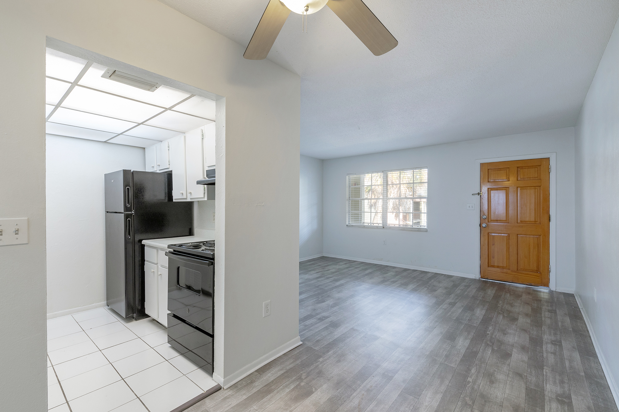 a view of a kitchen floor