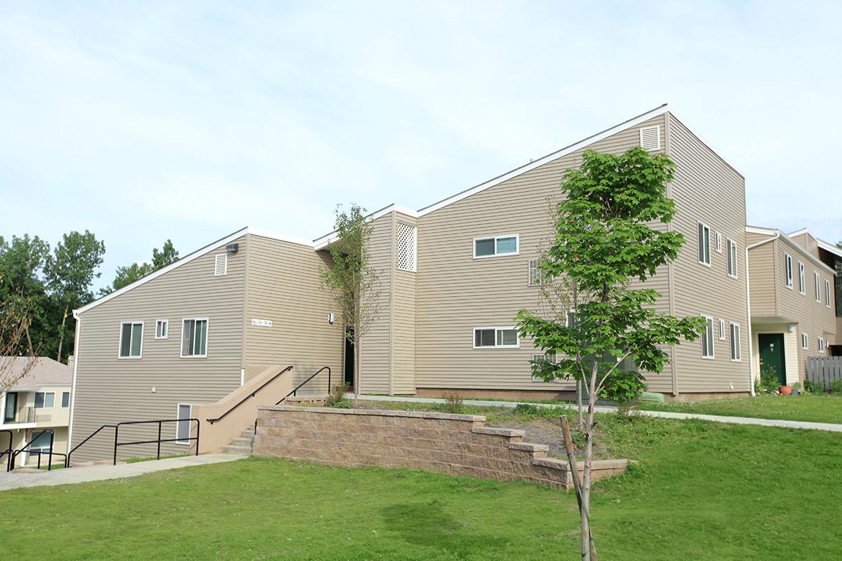 a large lawn in front of a house