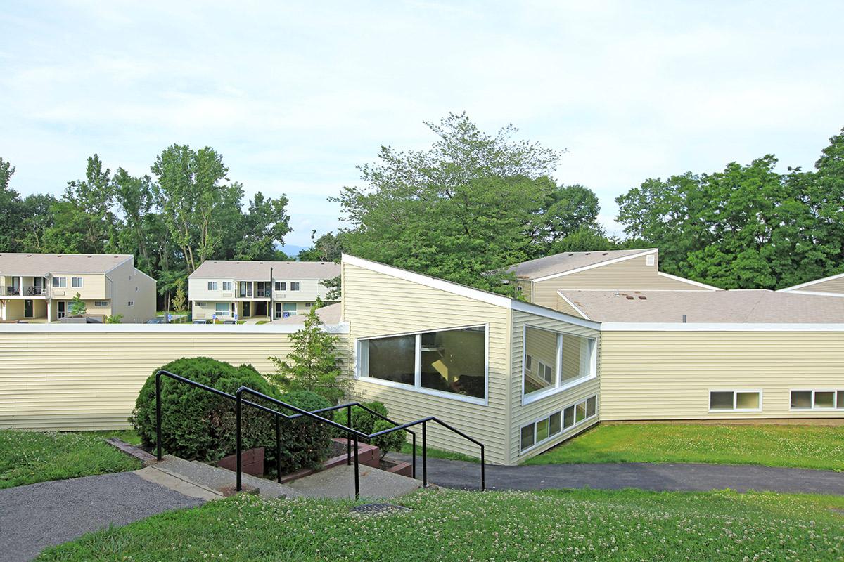 a large lawn in front of a house