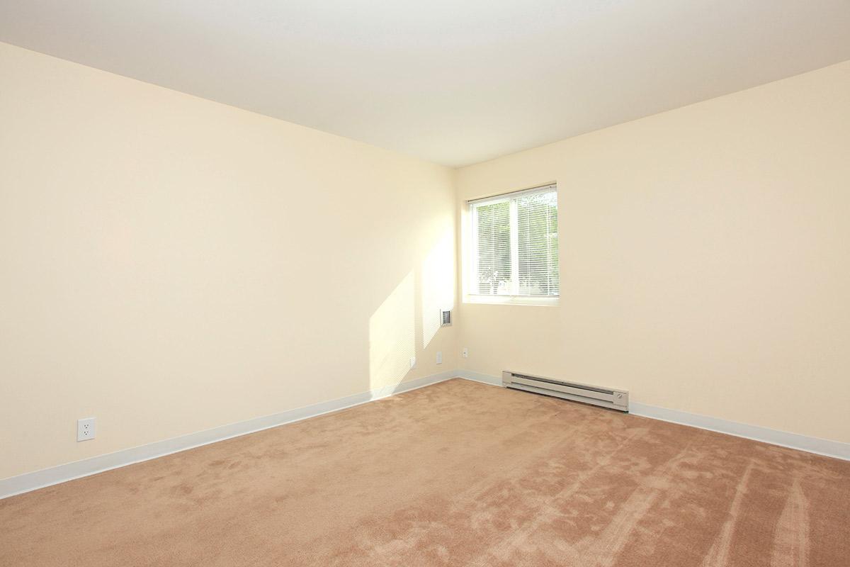 a close up of an empty room