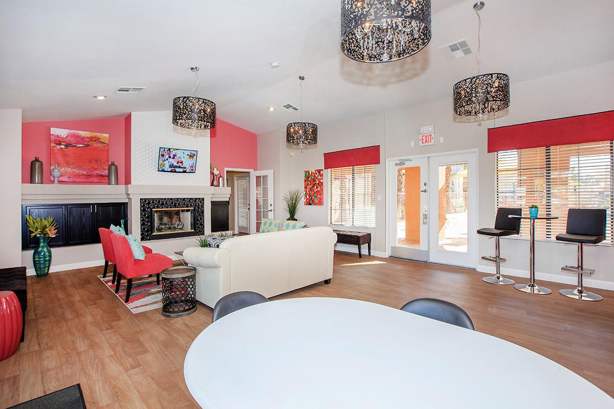 RELAX AT THE CLUBHOUSE AT TOSCANA APARTMENT HOMES IN LAS VEGAS
