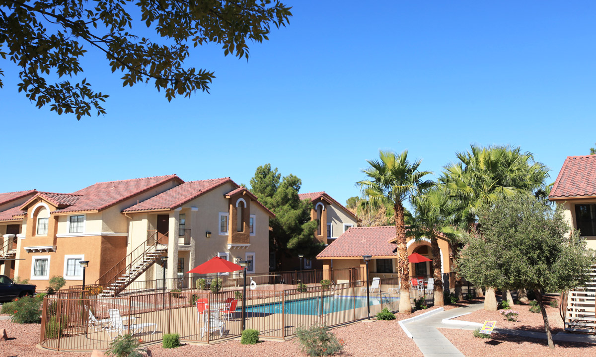 TOSCANA HAS BEAUTIFUL LANDSCAPING IN LAS VEGAS