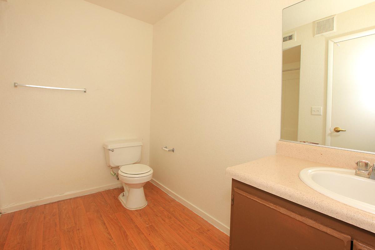 a white sink sitting under a mirror