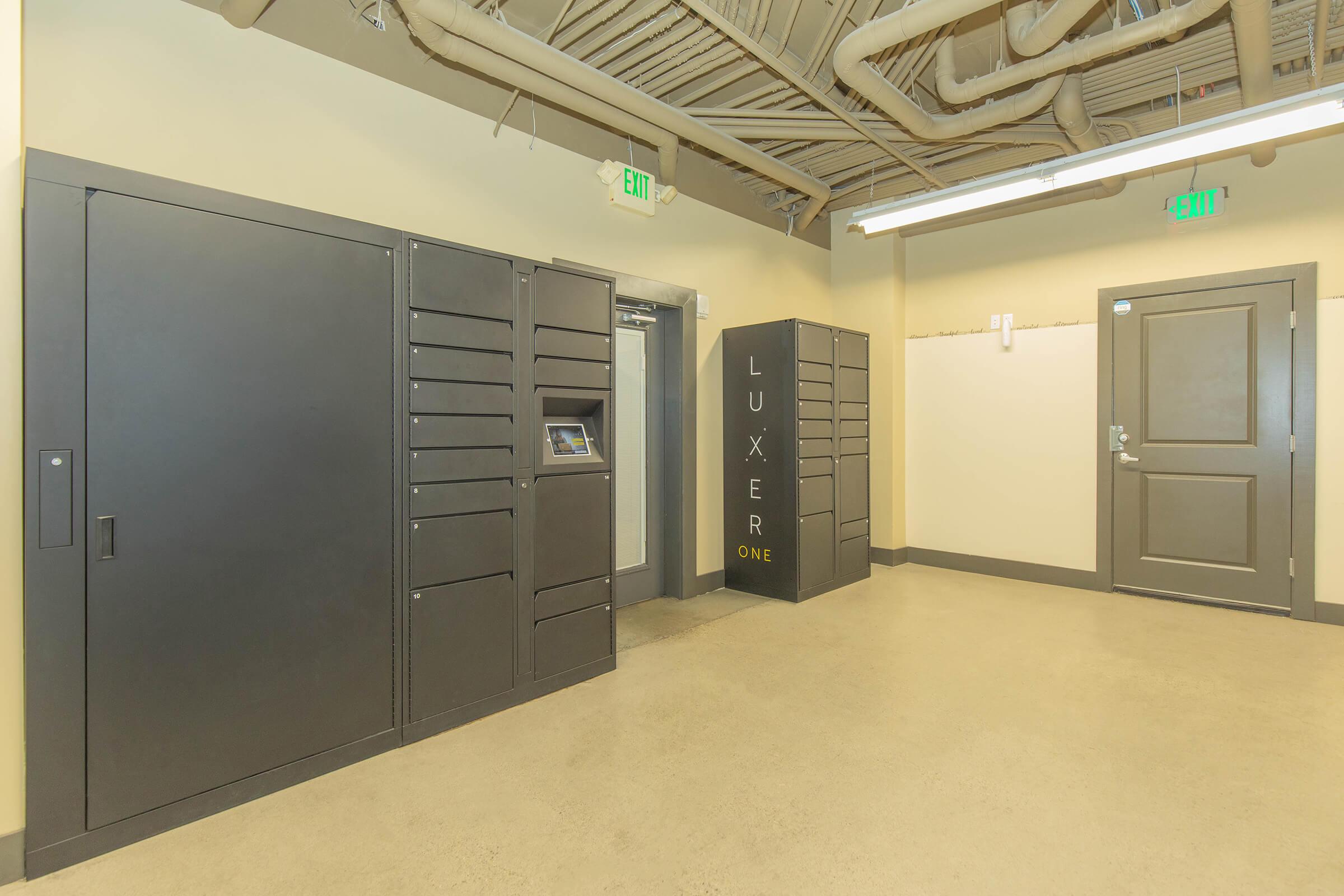 a stainless steel refrigerator in a room